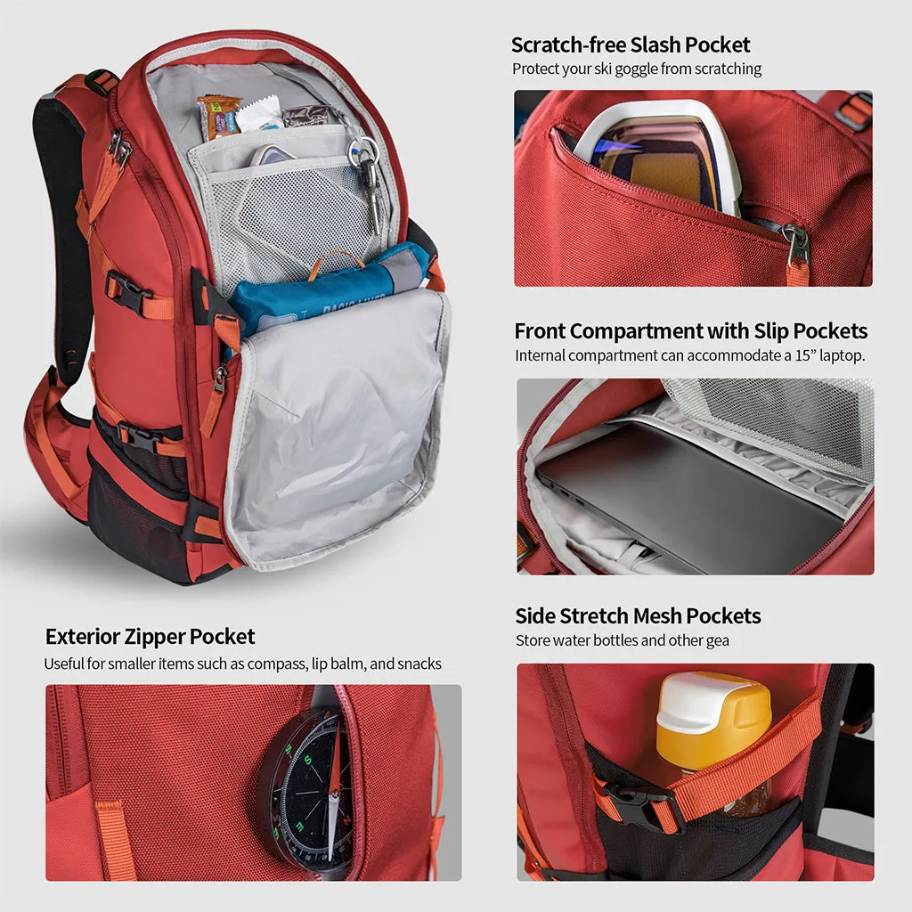30L Ski Backpack