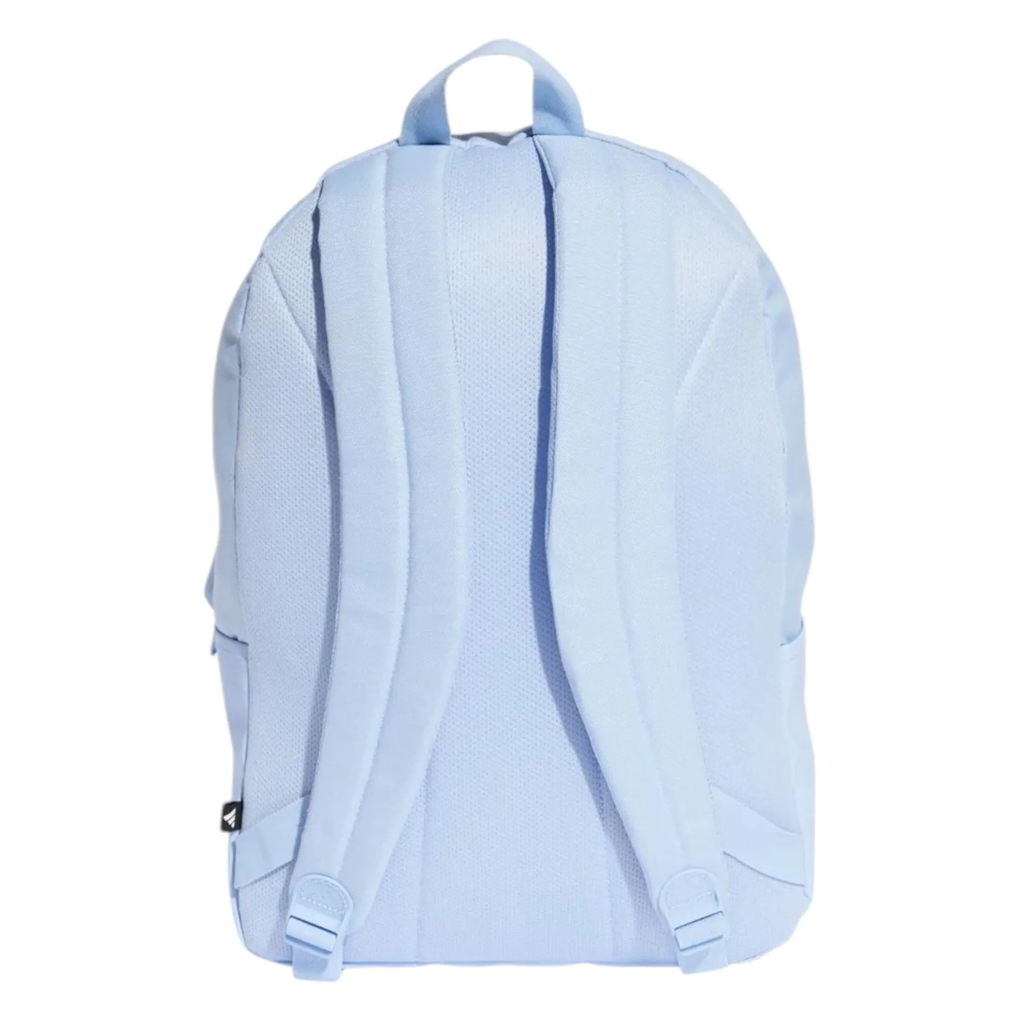 .ADIDAS CLASSIC BACK-TO-SCHOOL 3-STRIPES BACKPACK - BLUE/WHITE - (IS7045) - F