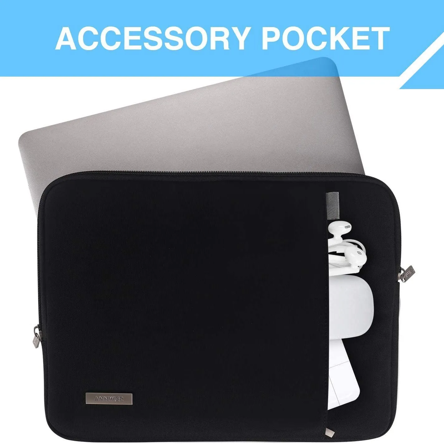 Annwer 360 Protective Laptop Sleeve 13 Inch, Laptop Case