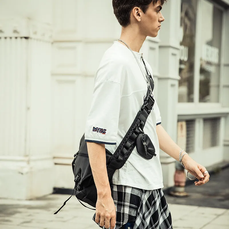 Backpack Carrying  Fashion Vintage Messenger   Functional   Student Shoulder   Women School shoulder bag