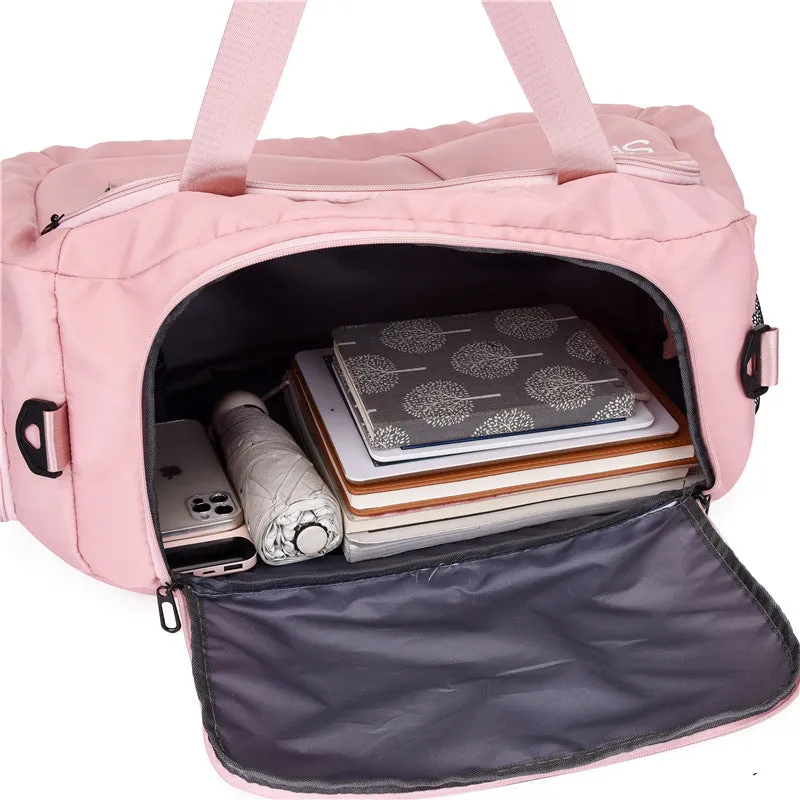 Backpack Dry Wet Separation Multi-Functional Hand-Carrying Backpack Independent Women Shoes Warehouse Travel shoulder bag