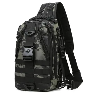 Backpack Men Multi-Functional Outdoor Travel Mountain Climbing Cycling Camouflage Single Shoulder shoulder bag