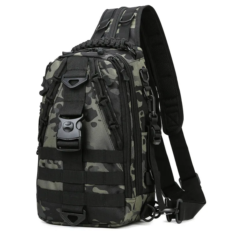 Backpack Men Multi-Functional Outdoor Travel Mountain Climbing Cycling Camouflage Single Shoulder shoulder bag