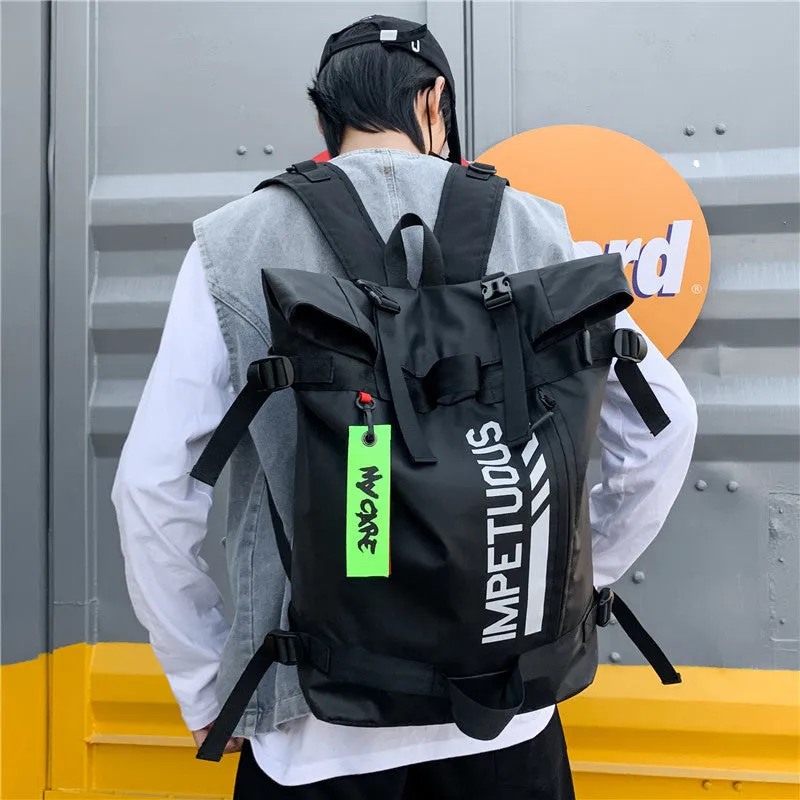 Backpack Men's Korean-Style College Students Bag Sports and Leisure Household