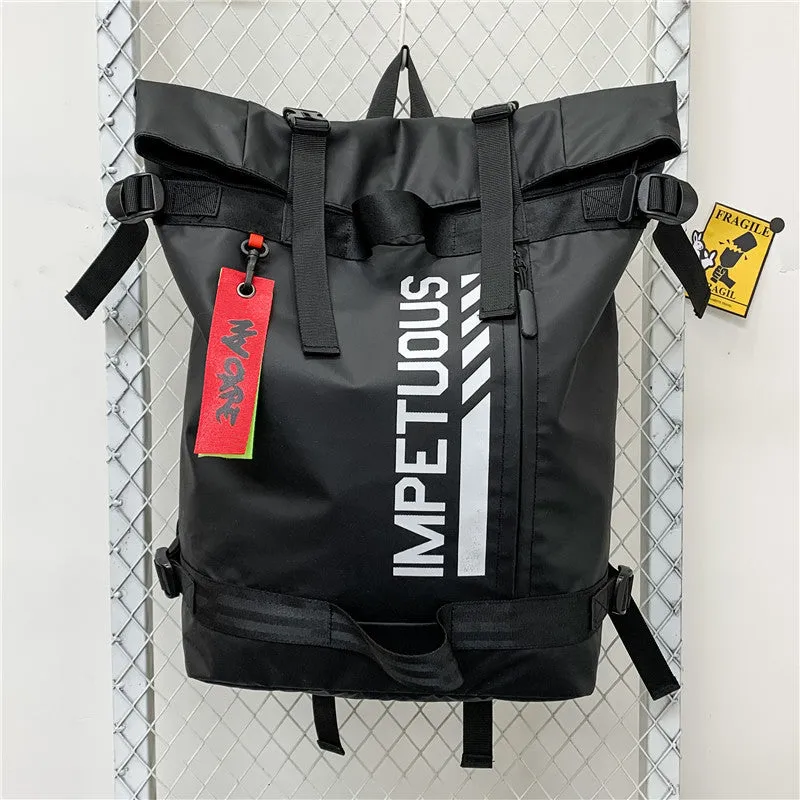 Backpack Men's Korean-Style College Students Bag Sports and Leisure Household