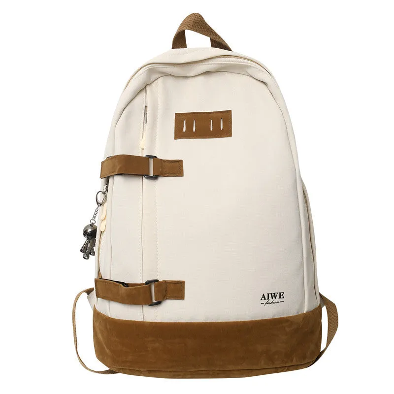 Backpack Travel Casual Fashion Simple Lightweight Junior High School Commuter