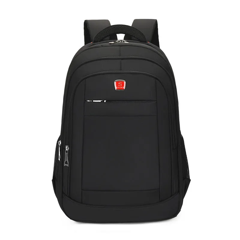 Backpack travel Men College Students  Simple Computer Business Fashion shoulder bag