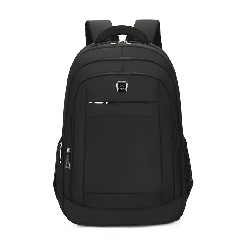 Backpack travel Men College Students  Simple Computer Business Fashion shoulder bag