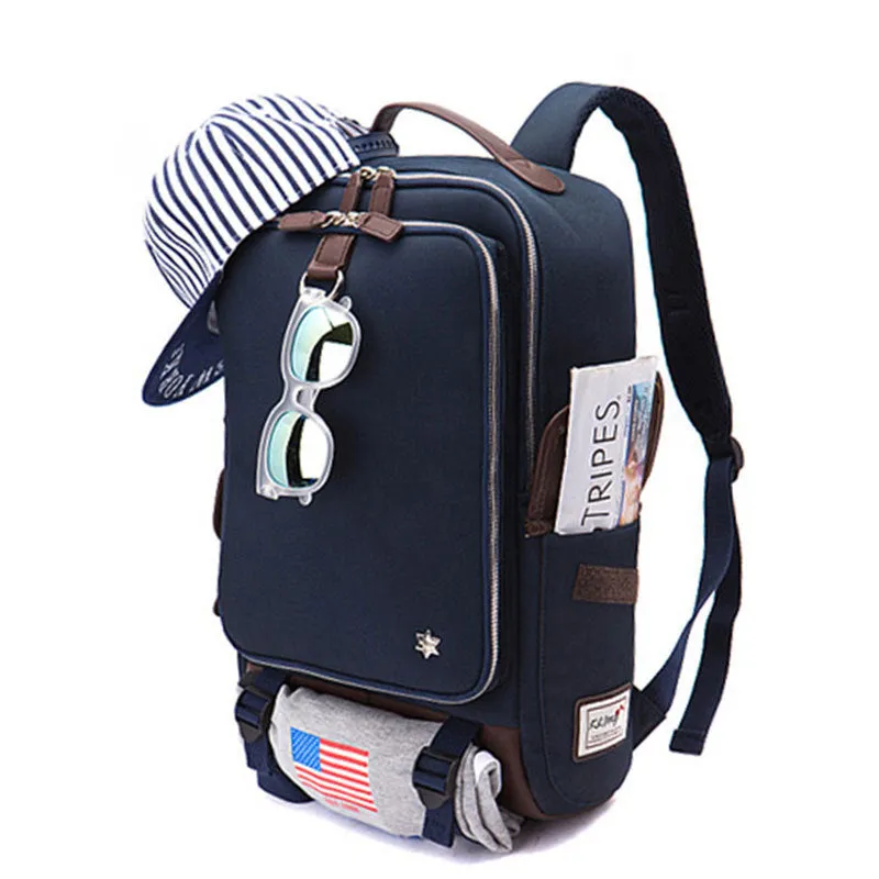 Backpack Waterproof Simple   17-Inch Laptop Bag