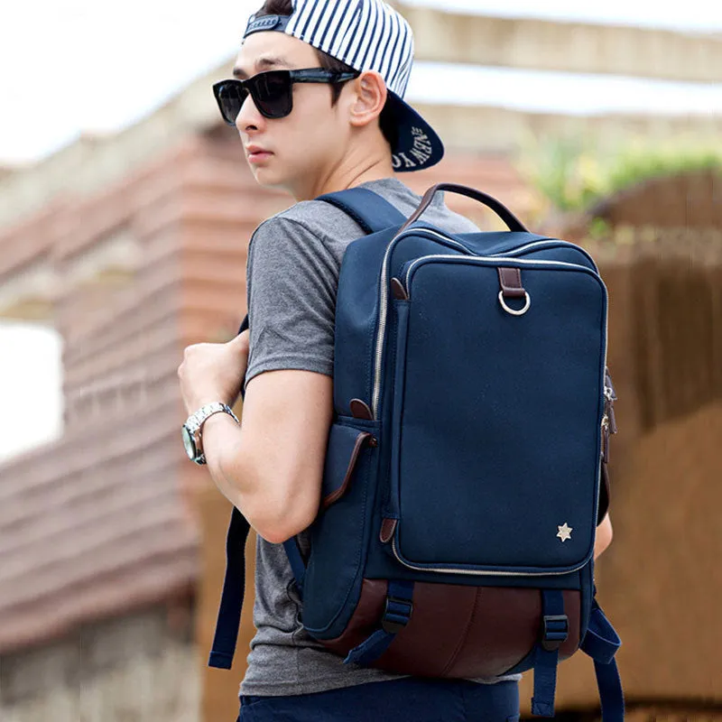Backpack Waterproof Simple   17-Inch Laptop Bag