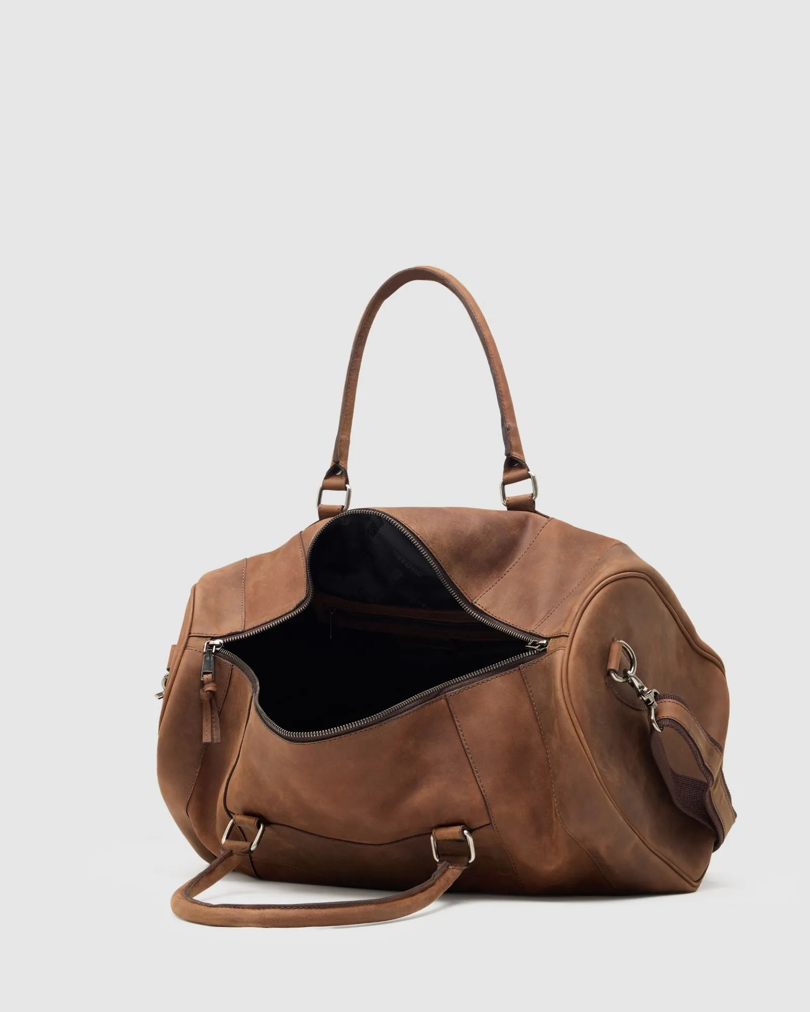Barton Leather Overnighter
