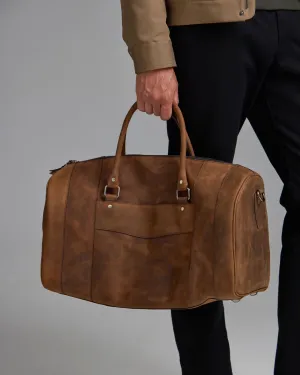 Barton Leather Overnighter