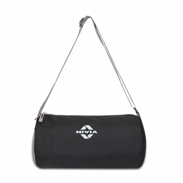 BASIC DUFFEL BAG - BLACK - GREY