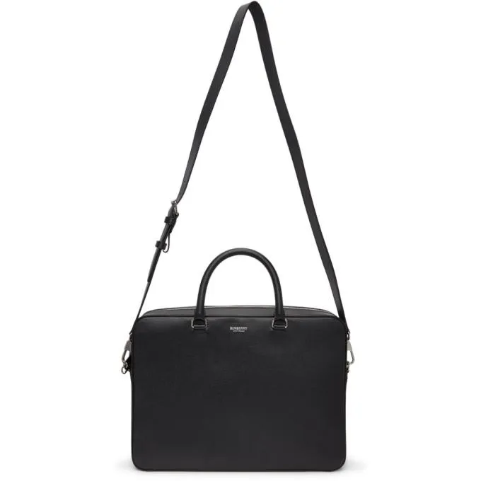 Burberry Black Ainsworth Business Briefcase