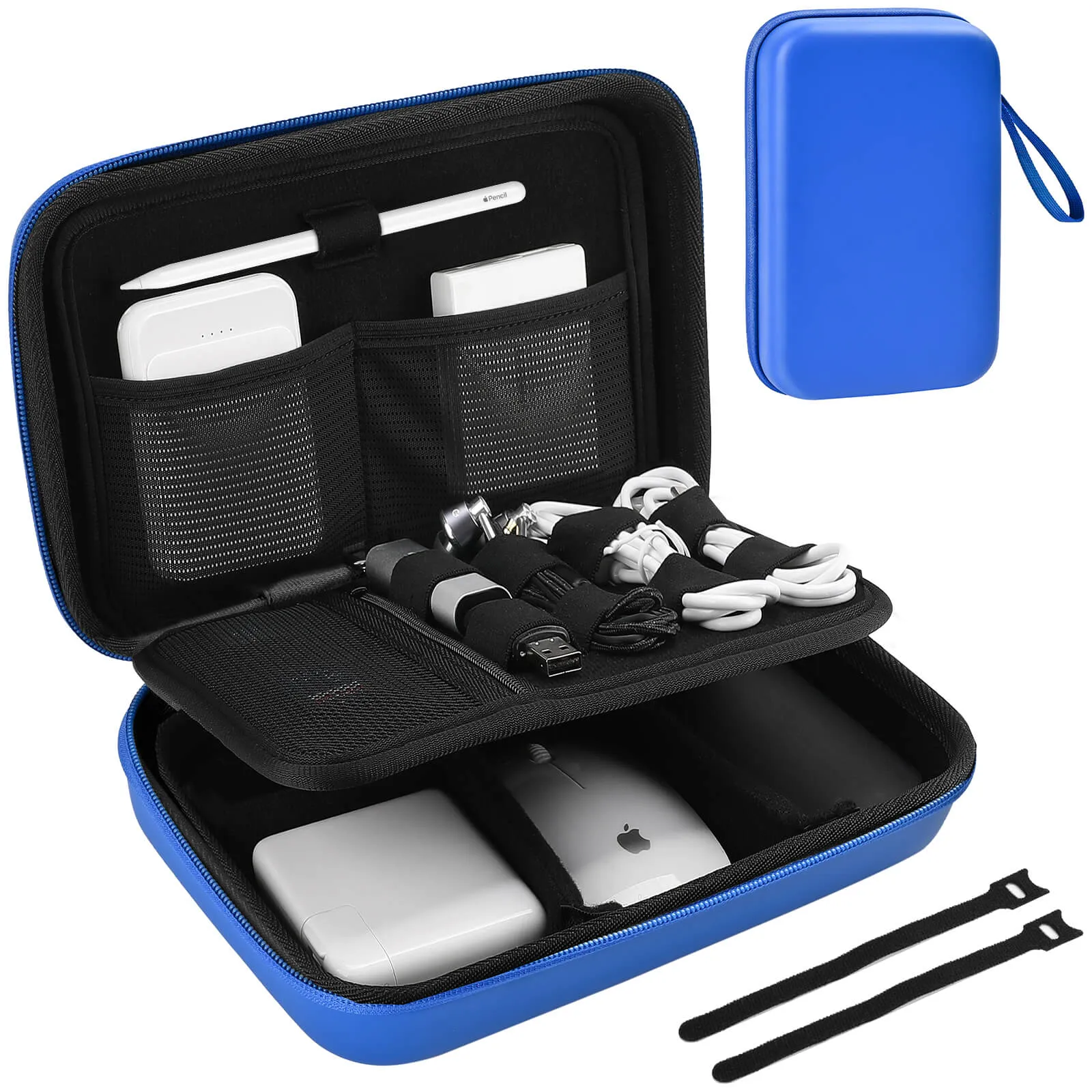 (CASE ONLY) Hard Case Travel Electronic Organizer