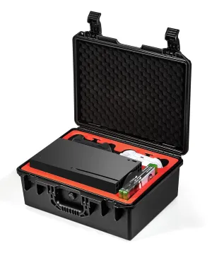 DEVASO Hard Carrying Case Compatible with Xbox Series X, Professional Deluxe Waterproof Case Soft Lining Hard Case for Xbox Series X Console, Controllers, Headset and Other Accessories
