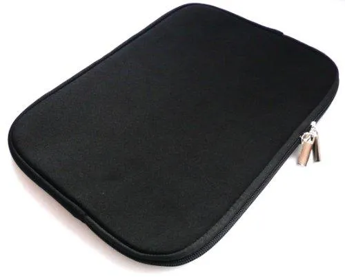Emartbuy® ( 12.5 - 14 Inch Tablet / Laptop ) Black Water Resistant Neoprene Sleeve With Black Interior for Wacom Intuos Pro Small Graphics Tablet