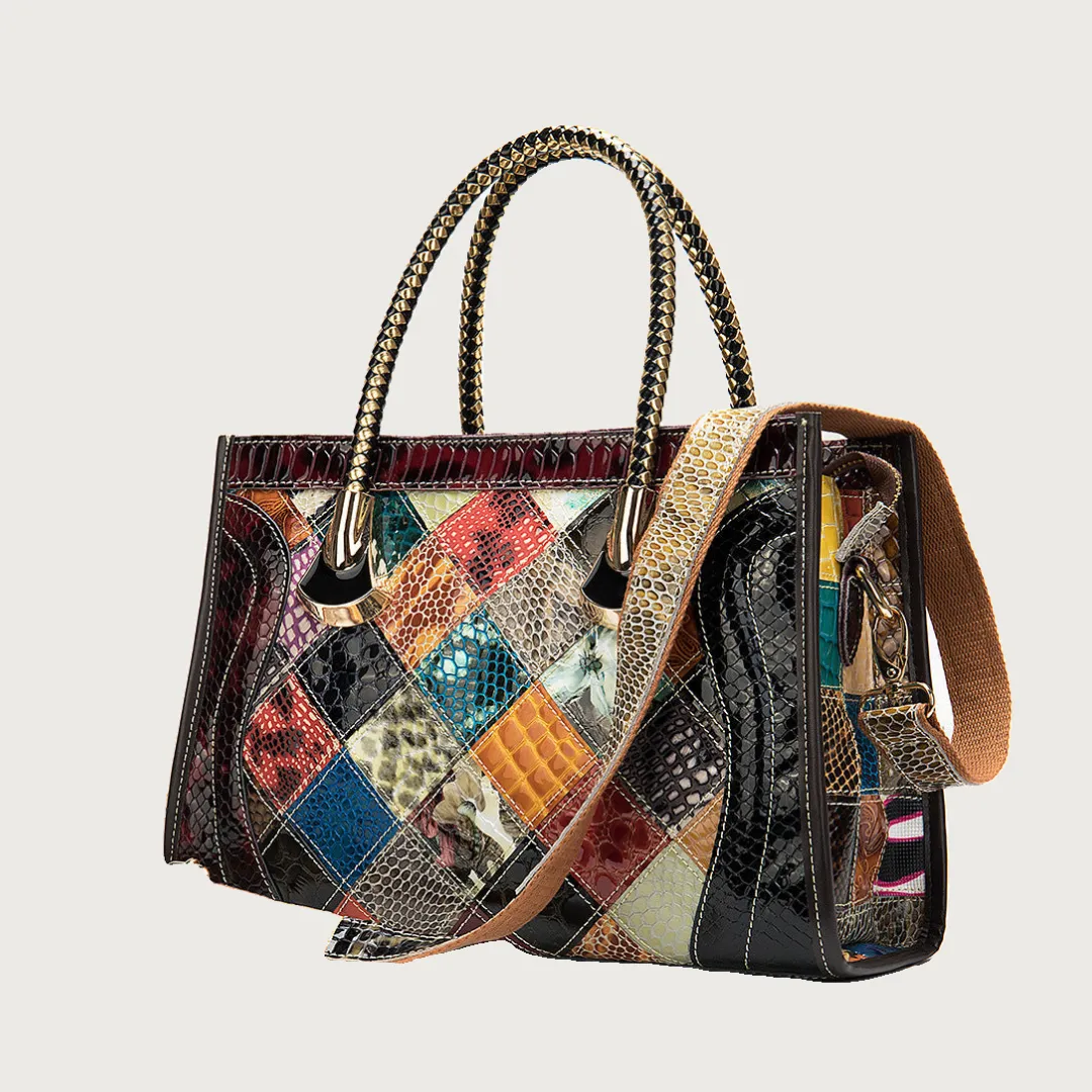 Ethnic Leather Bag