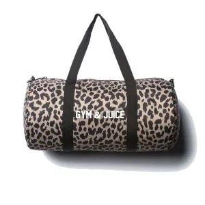 GYM & JUICE [DAY TRIPPER DUFFEL BAG // CHEETAH]