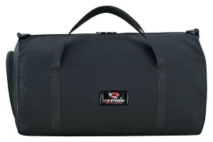 Gym Duffle Bag with Shoe Compartment Waterproof Foldable Men Women Travel, Fitness, for Swimming, Yoga, and Camping Holdall Sports Bags - Shoulder Strap Swimming Basketball Tennis Luggage Weekender Light Weight Bags (Robust Black)