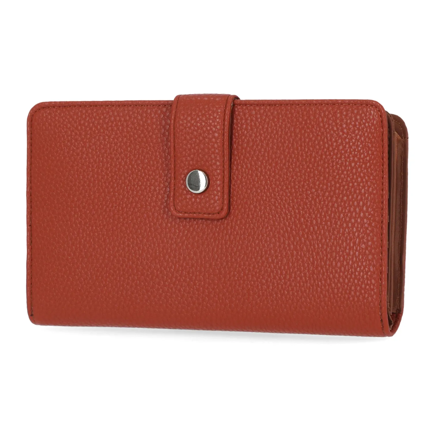 Madame Secretary Leather Clutch