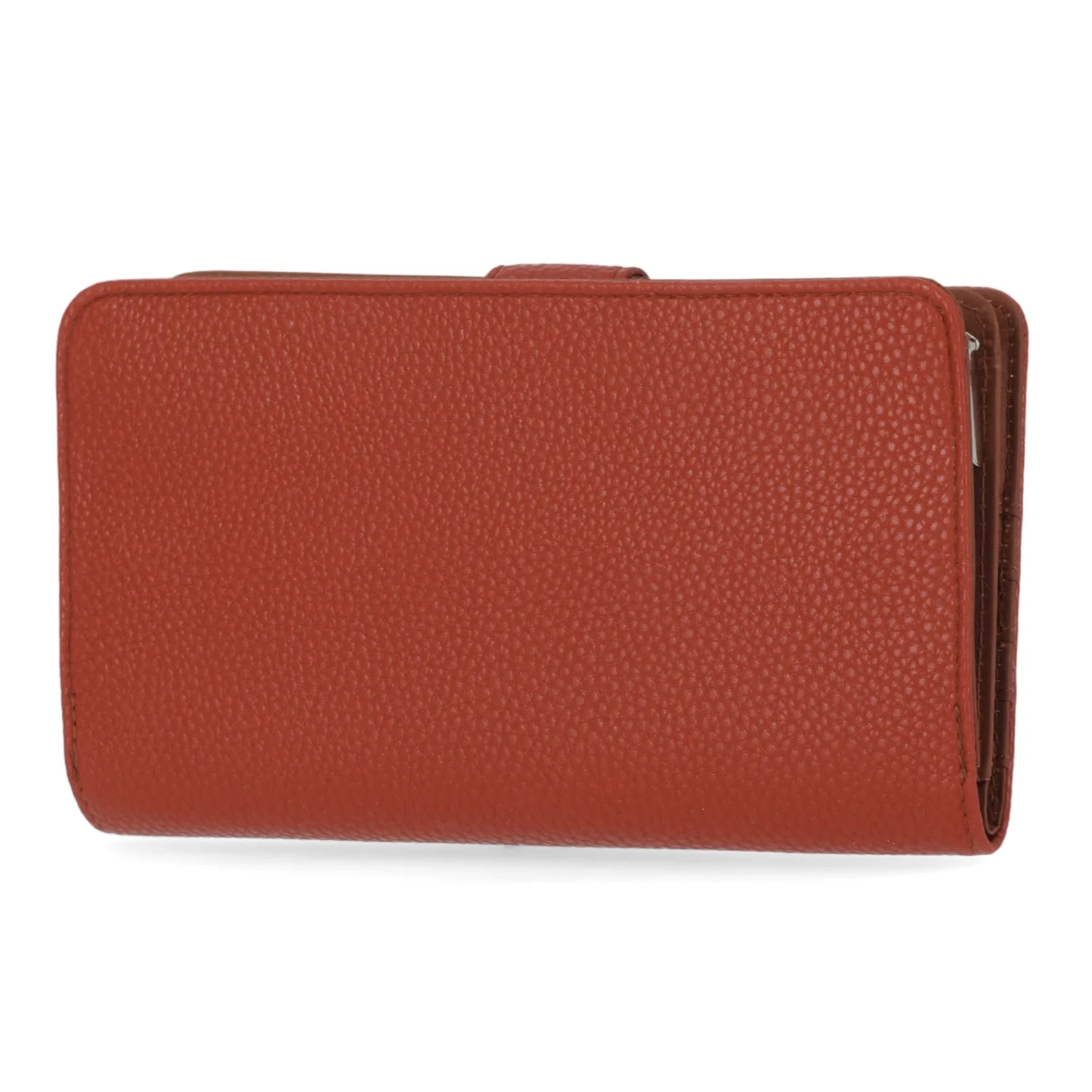 Madame Secretary Leather Clutch