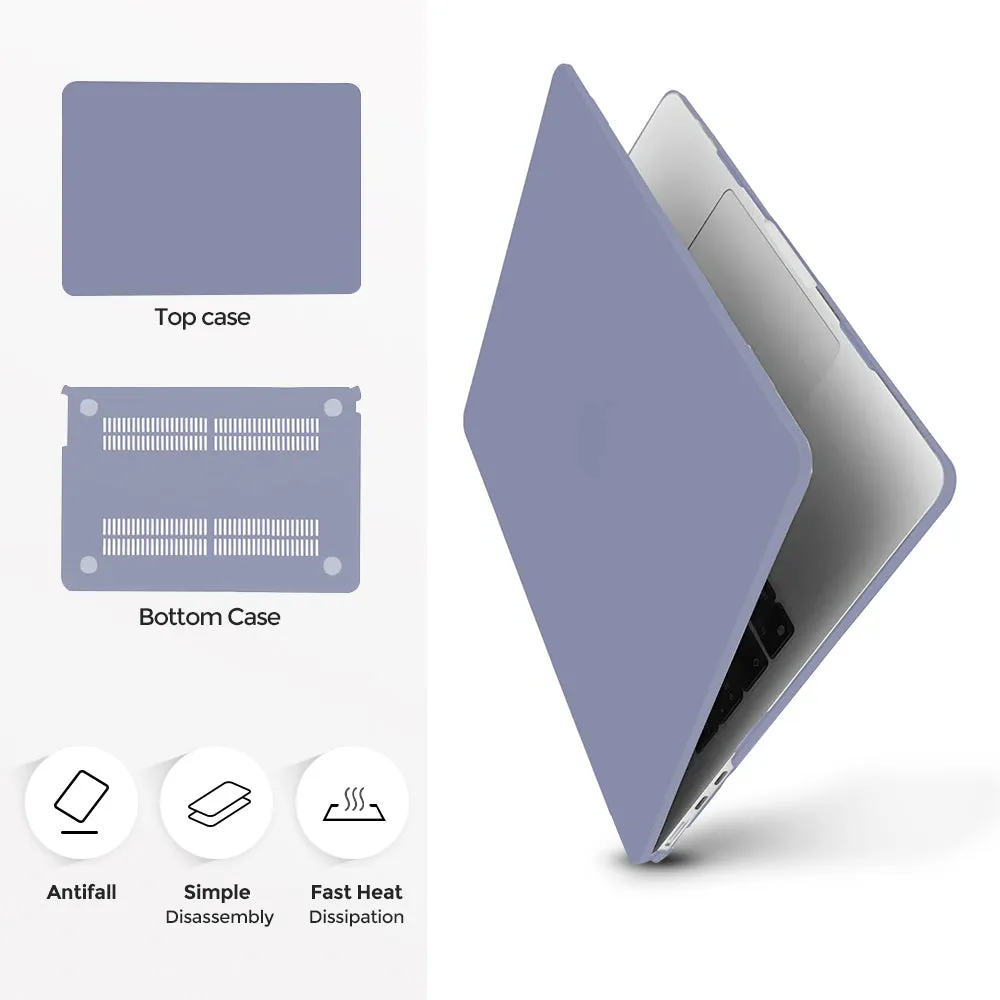 Matte Case Combo | MacBook Pro 14 inch Case 2023 2022 2021 Release M3 A2918 A2992 M2 A2779 M1 A2442 Pro Max Chip | Tranquility Blue