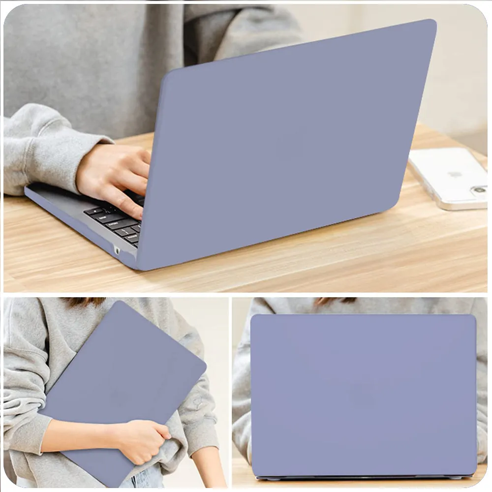Matte Case Combo | MacBook Pro 14 inch Case 2023 2022 2021 Release M3 A2918 A2992 M2 A2779 M1 A2442 Pro Max Chip | Tranquility Blue