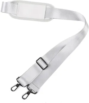 Meffort Inc Adjustable 55 Inch Soft Padded Shoulder Strap Replacement with Metal Hooks for Laptop Bag Camera Travel Case