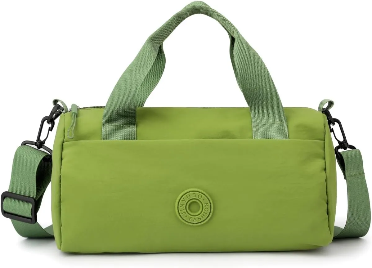Mini Gym bag for Women Girls with Wet Compartment - Waterproof Small Tote Duffle Bag for Workout, Fits Towels, Mobile Phones, Headphones, Rope, Water & Bank Card