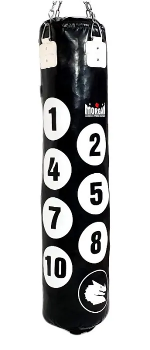 Morgan Numbered Hanging Punch Bag - 5ft | Empty   Filled