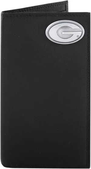 NCAA Georgia Bulldogs Pebble Grain Leather Roper Concho Wallet