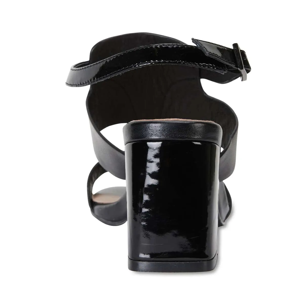 Nitro Heel in Black Patent