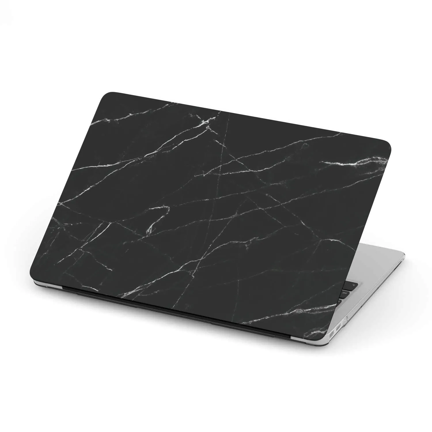 Personalized Macbook Hard Shell Case - Black Marble
