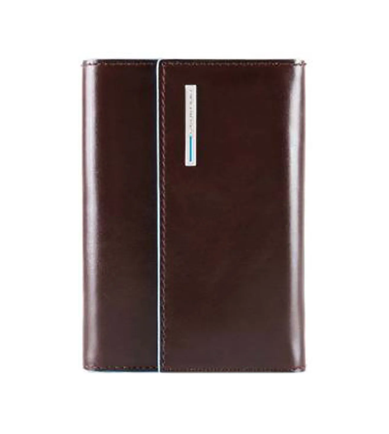 Piquadro Blue Square Women's Mahogany Wallet