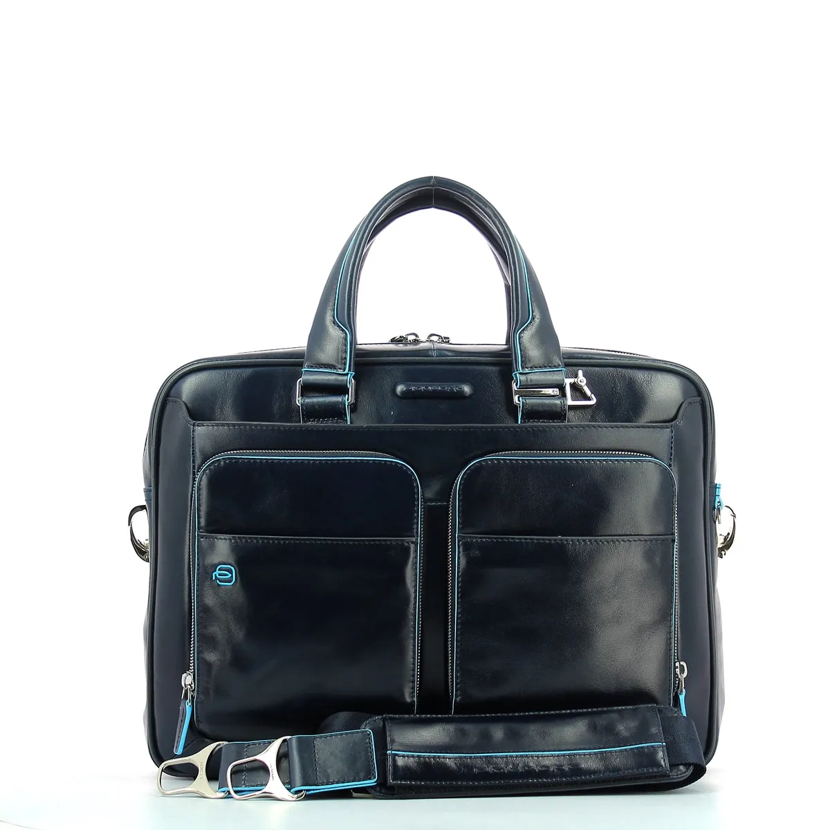 Piquadro - Slim Briefcase Blue Square 14.0 - CA2849B2 - BLU2