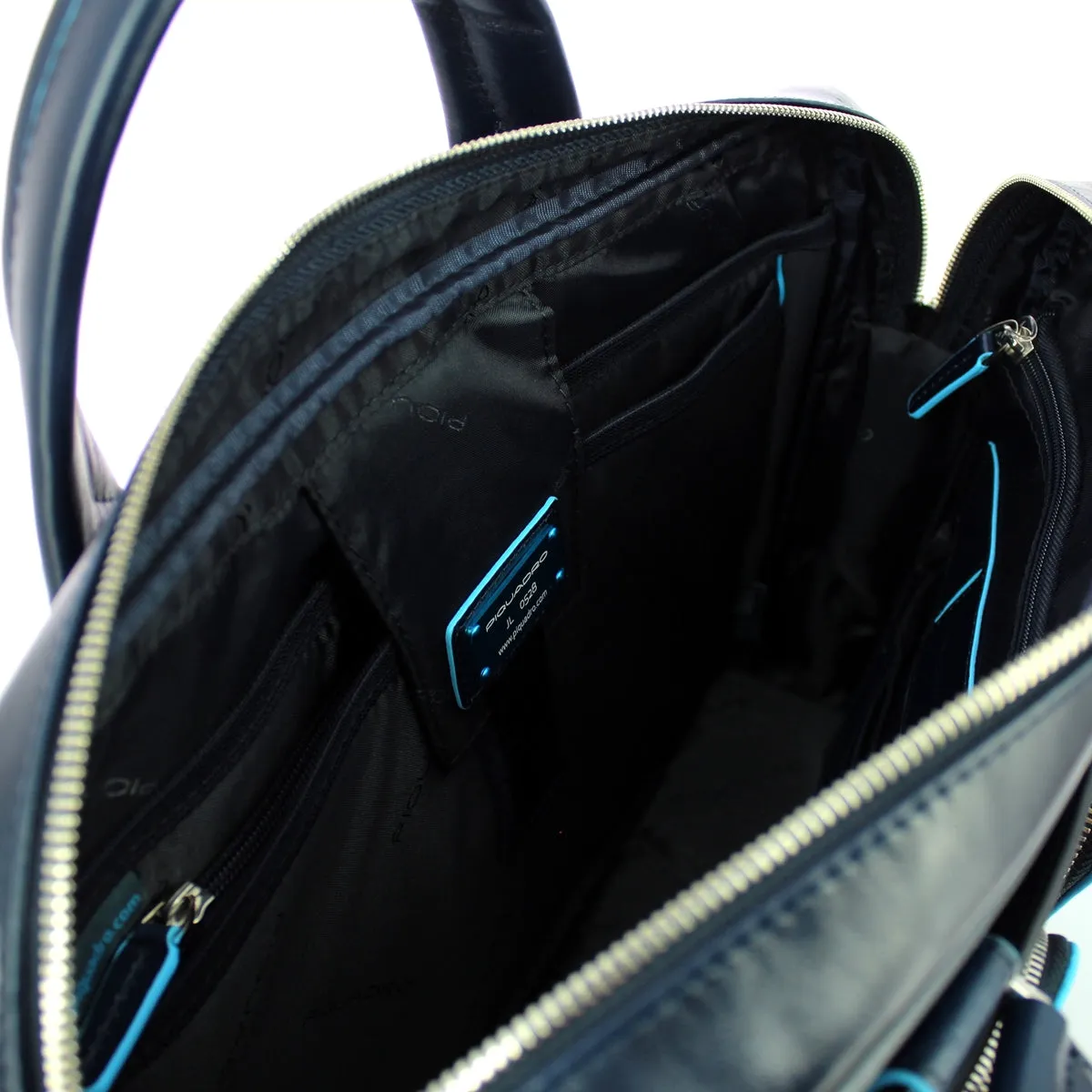 Piquadro - Slim Briefcase Blue Square 14.0 - CA2849B2 - BLU2