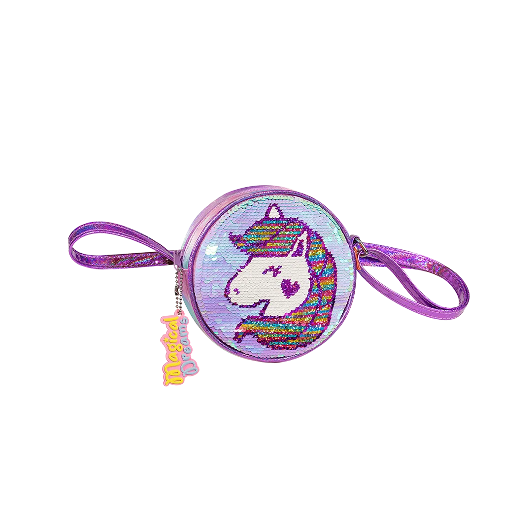 Round Crossbody Bag - Magical Dreams