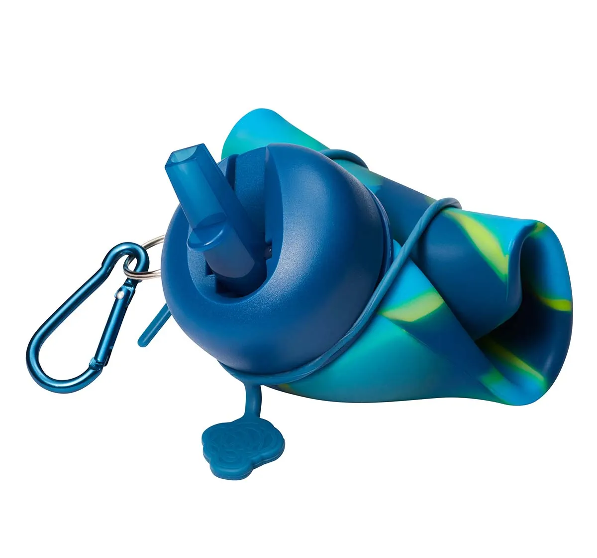 Smiggle Mirage Collection Bottles Silicon Mid Blue 4Y 
