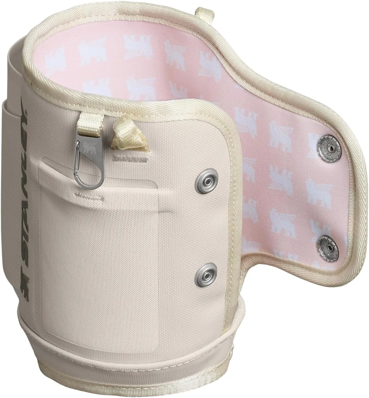 Stanley All Day Quencher Carry All for 30 oz Tumbler with Handle | Crossbody Bag with Phone Holder Pocket, Card Sleeve & Detachable Strap | Water Bottle Carrier Bag | BPA-Free | Cream