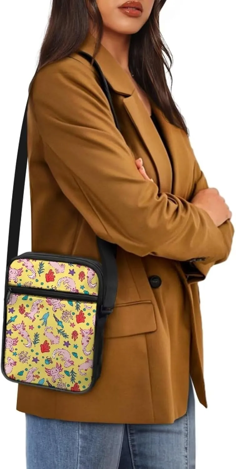 TODIYADDU Sling Bag for Women Men Crossbody Purse Trendy Messenger Bag Small Shoulder Bag Mini Phone Pouch Purse Nice Gifts