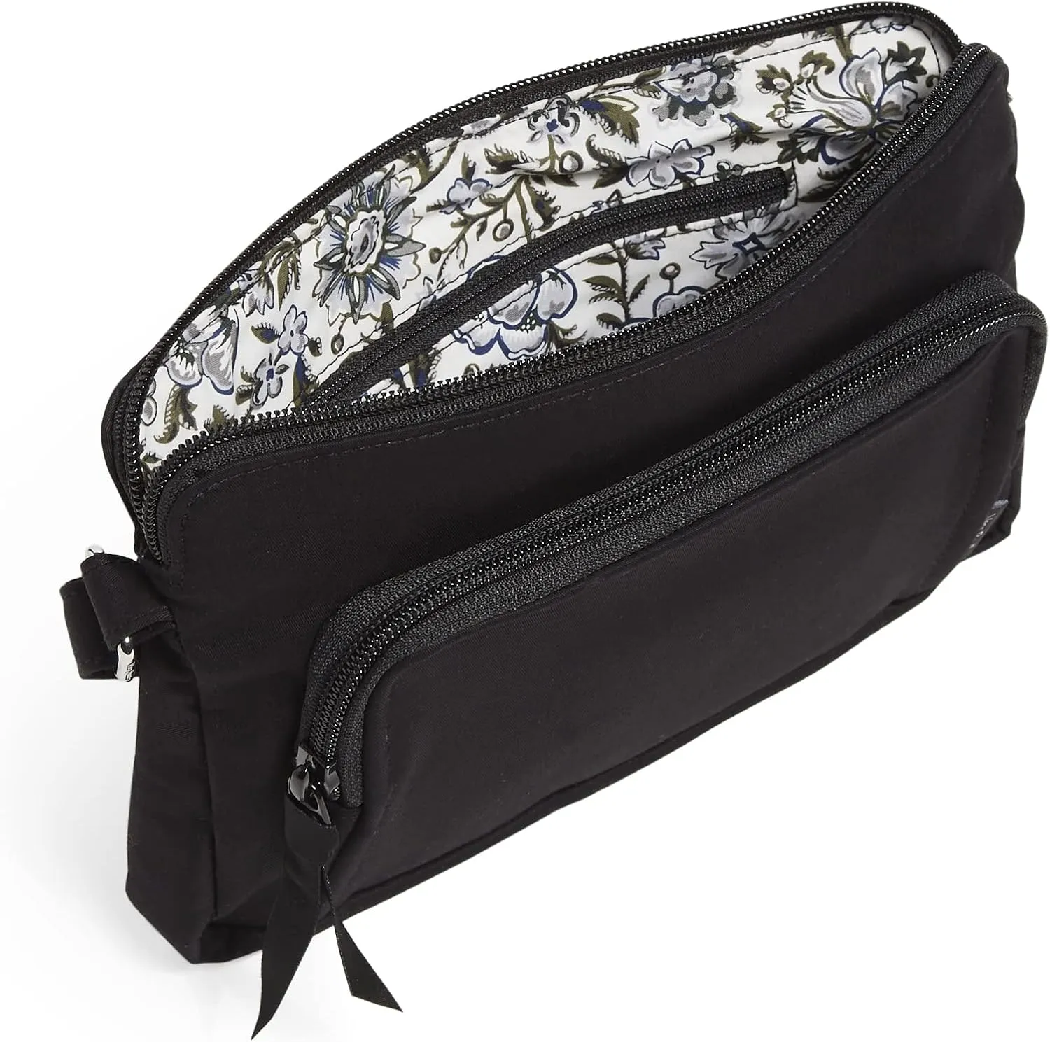 Vera Bradley Women's Cotton Little Hipster Crossbody Purse with RFID Protection