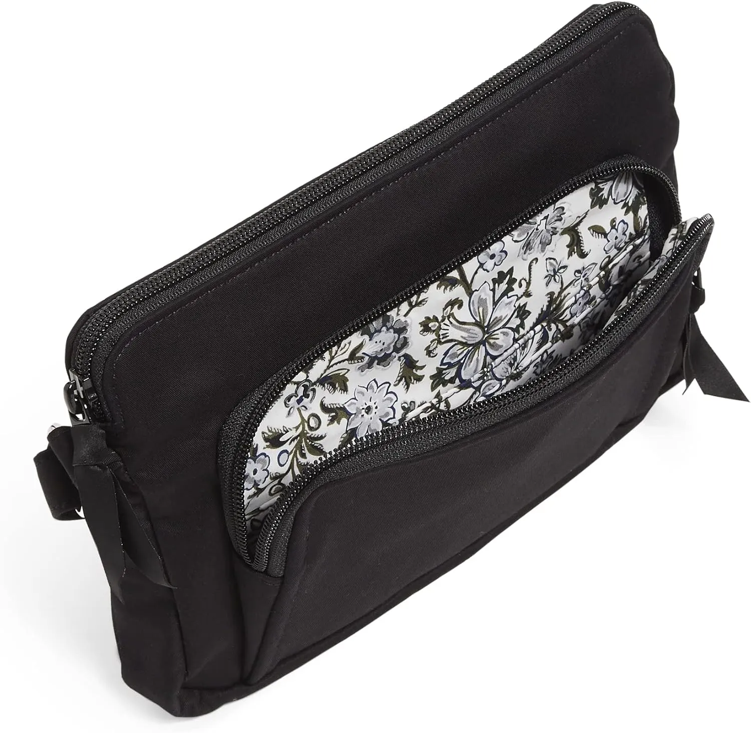 Vera Bradley Women's Cotton Little Hipster Crossbody Purse with RFID Protection