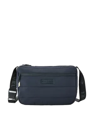 Weekend Travel Sling Bag in Black