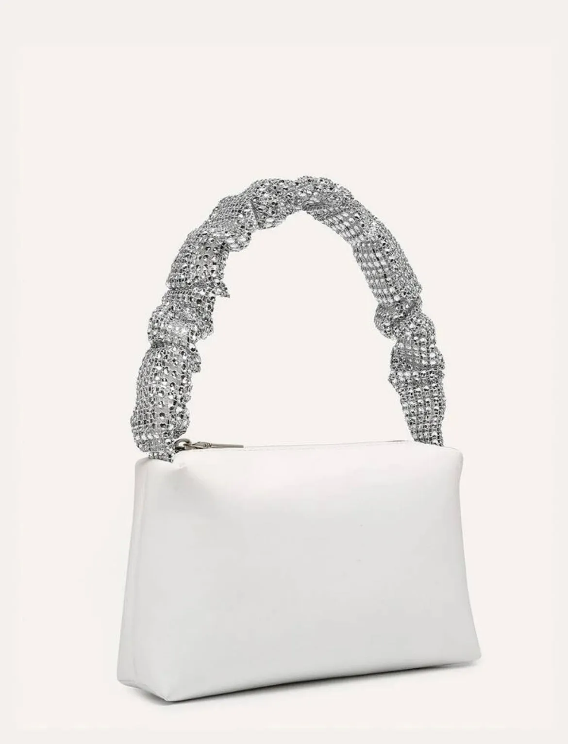 White Evening Purse